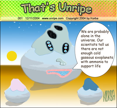 cartoon 1, gaseous exoplanet